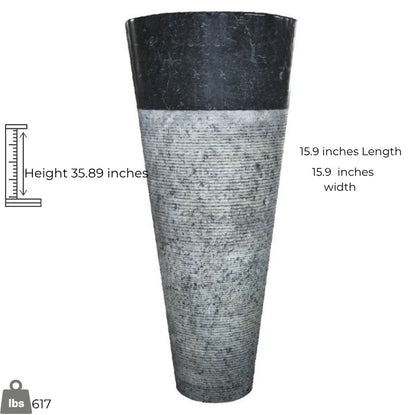 Pedestal Marble Sink