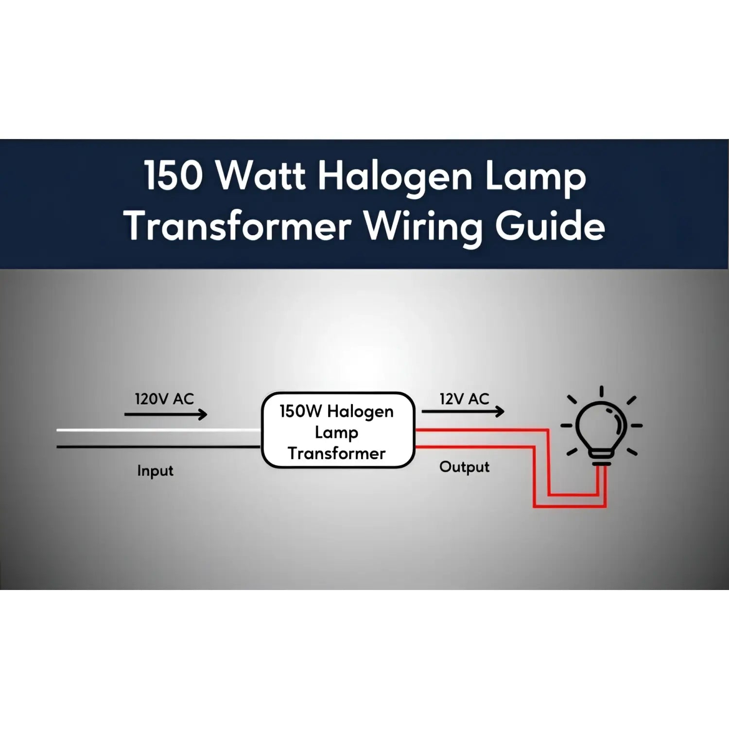 150W Halogen Potted Transformers Electronic