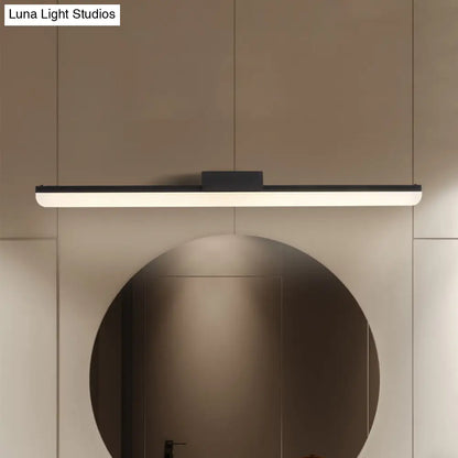 DecorBites™ 16"/20" Ultra-Thin Acrylic LED Wall Light Sconce - Modern Style, Black or White Finish, Warm or White Light