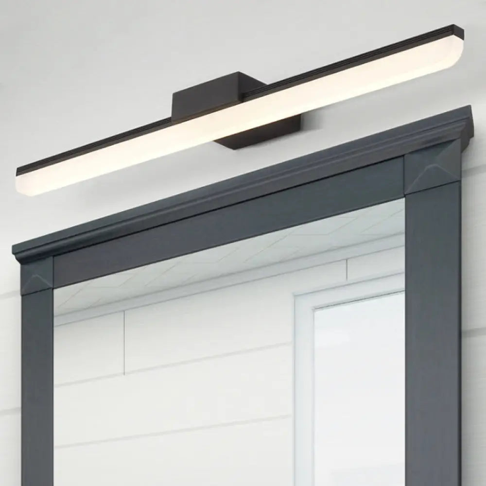 DecorBites™ 16"/20" Ultra-Thin Acrylic LED Wall Light Sconce - Modern Style, Black or White Finish, Warm or White Light