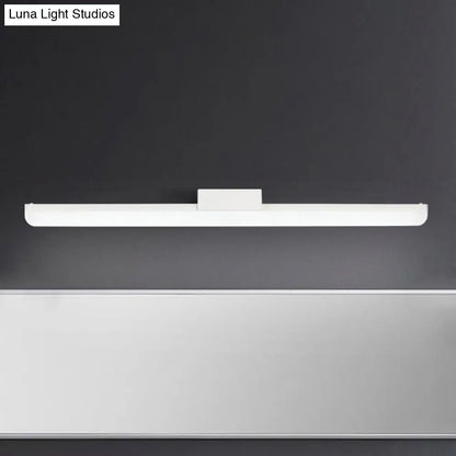 DecorBites™ 16"/20" Ultra-Thin Acrylic LED Wall Light Sconce - Modern Style, Black or White Finish, Warm or White Light