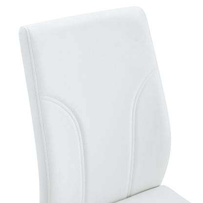 Modern Dining Chairs With High Backrest And Sturdy Legs