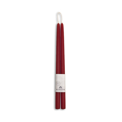 Beeswax Taper Candles - Hand-Dipped - 1 Pair