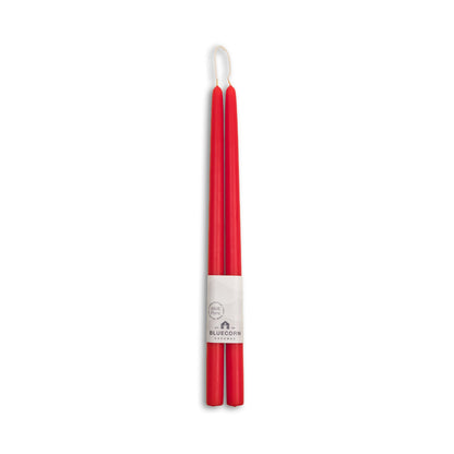 Beeswax Taper Candles - Hand-Dipped - 1 Pair
