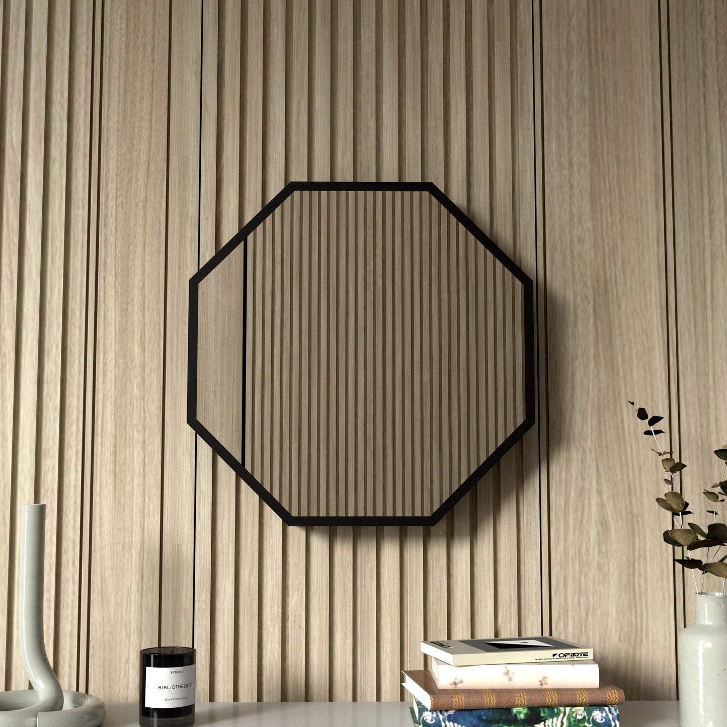 3D Octagon Mirror Light