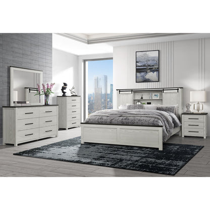 Avery - Dresser, Spacious Drawers, Block Feet - Beige