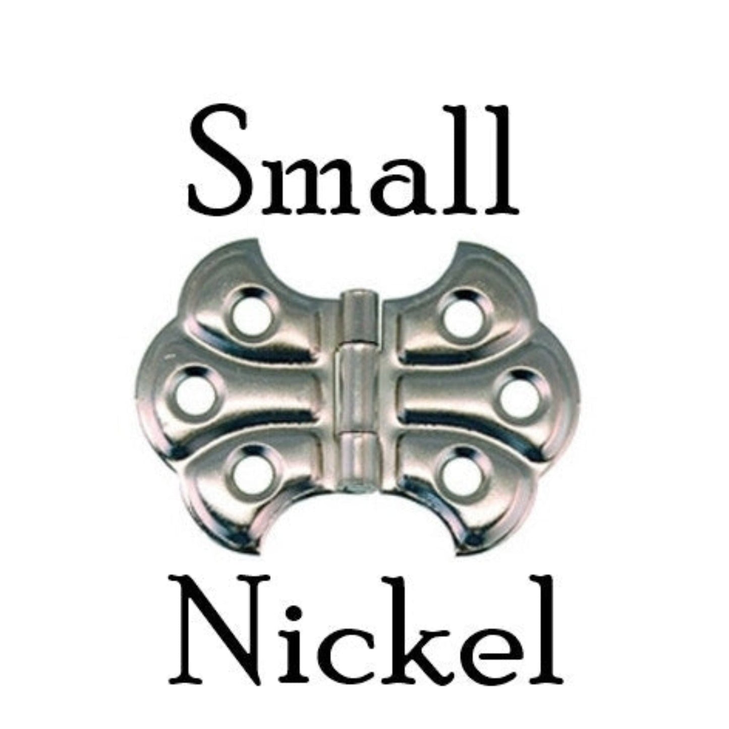 Historical Embossed Butterfly Hinge: Vintage Elegance for Your Cabinets
