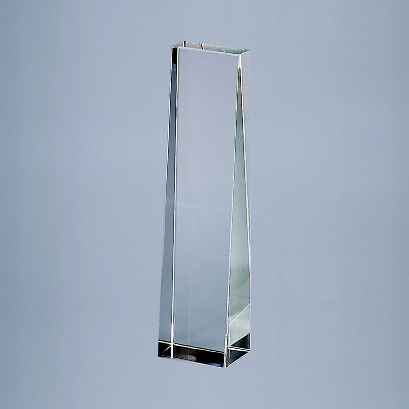 Optic Crystal Obelisk, 8.75"