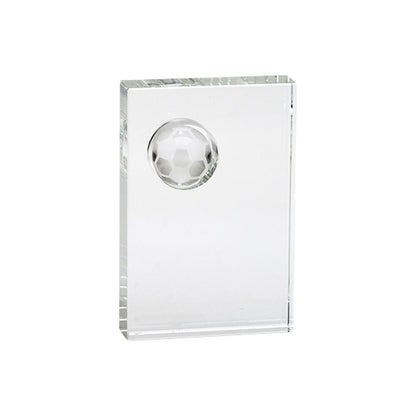Med Optic Rect Soccer Trophy 6.5x4.25