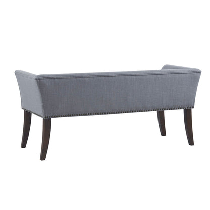 Elegant Design Bench Upholstery, Solid Wood Frame