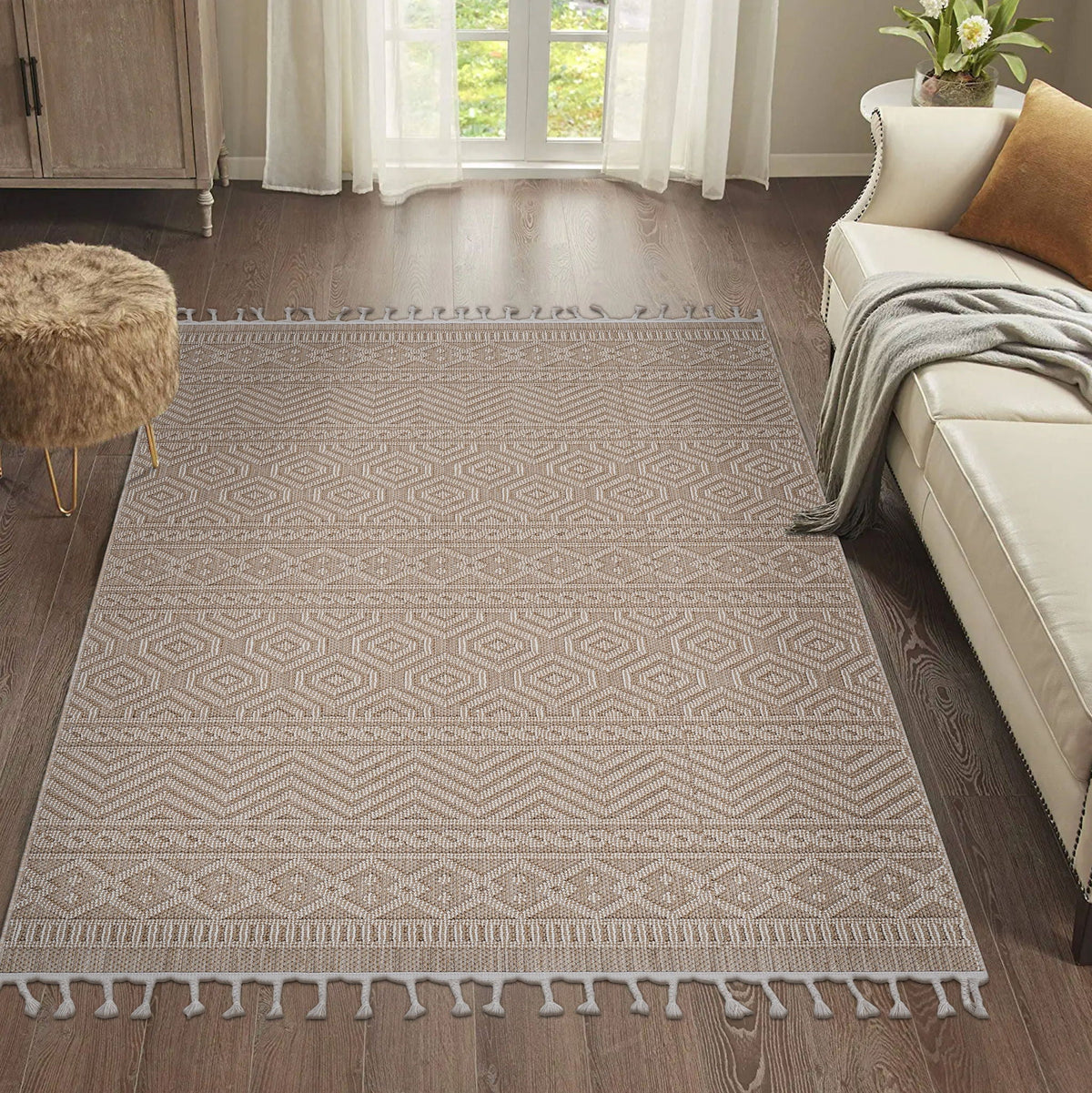 Guros - Geometric Indoor / Outdoor Area Rug