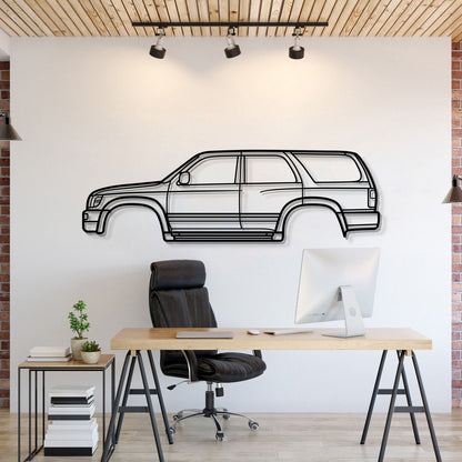 1996 4Runner 3rd Gen (N180) Metal Car Wall Art - MT0257