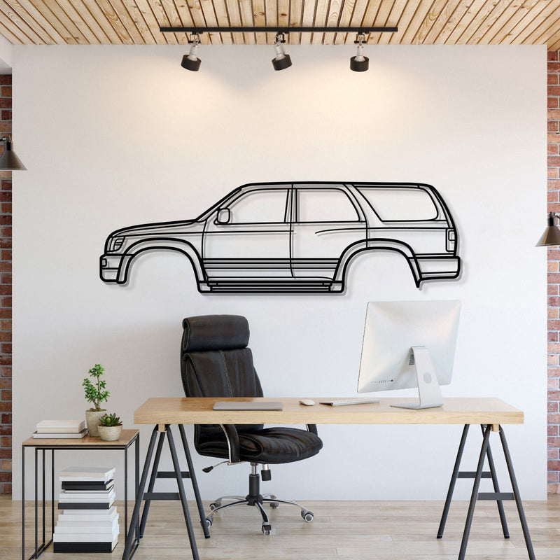 1996 4Runner 3rd Gen (N180) Metal Car Wall Art - MT0257