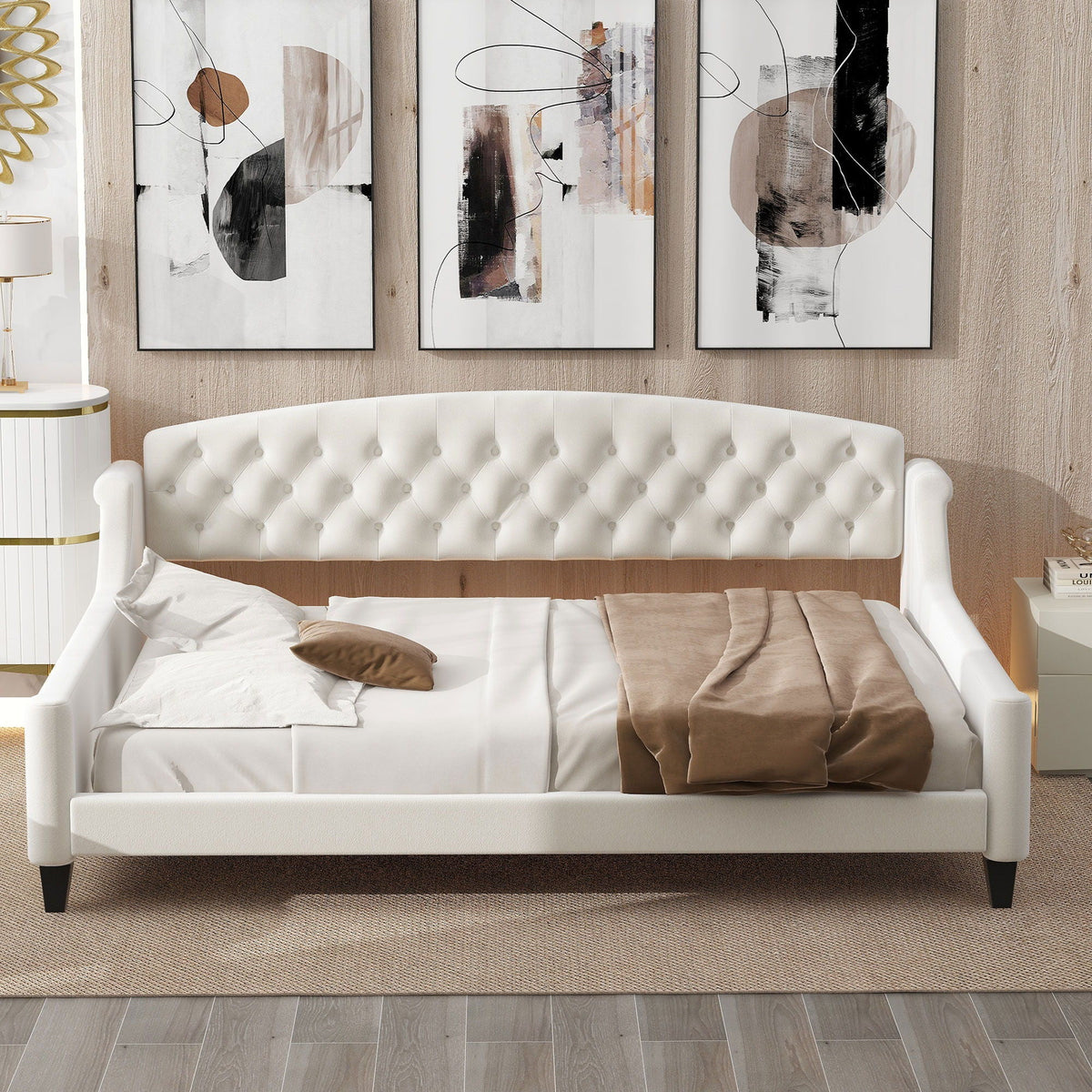 Modern Tufted Button Daybed