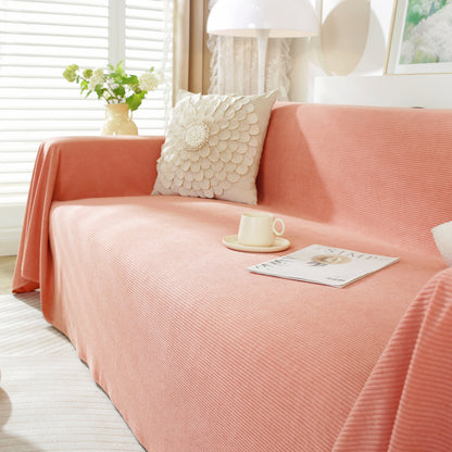 Soft Plush Warm Couch Cover Blanket for Sofa, Waterproof and Machine Washable Couch Throw Cover