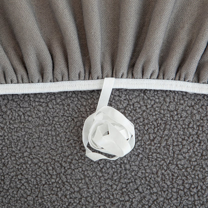 Stretch Plush Fitted Couch Slipcover Furniture Protector for 1/2/3/4/5 Cushion Couch
