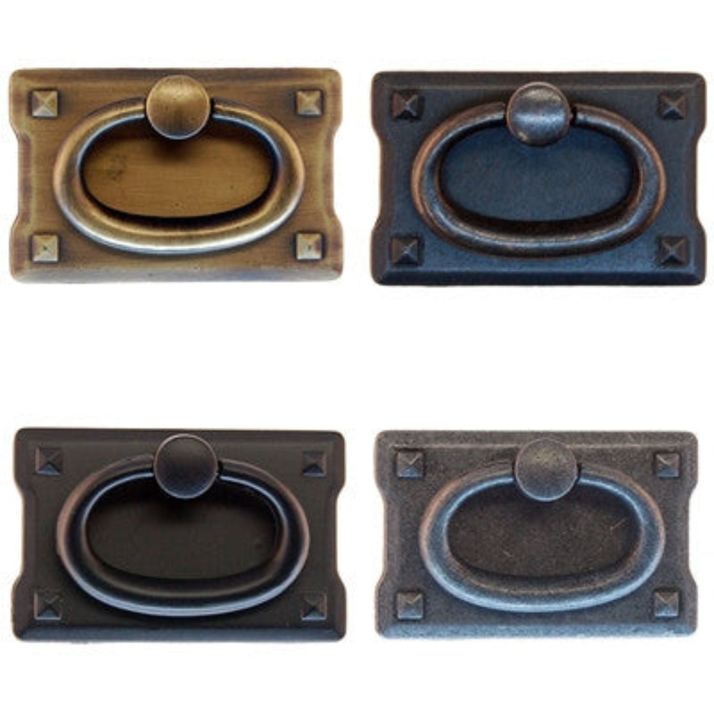 Arts & Crafts Horizontal Ring Pull