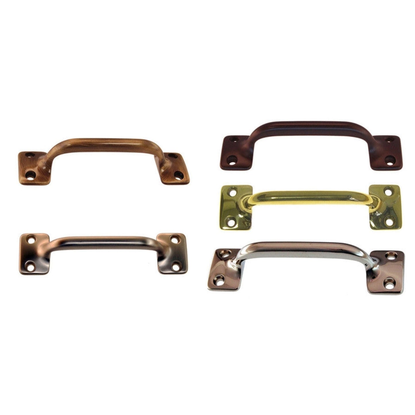 Brass Handle, 3.5"  Front Mount