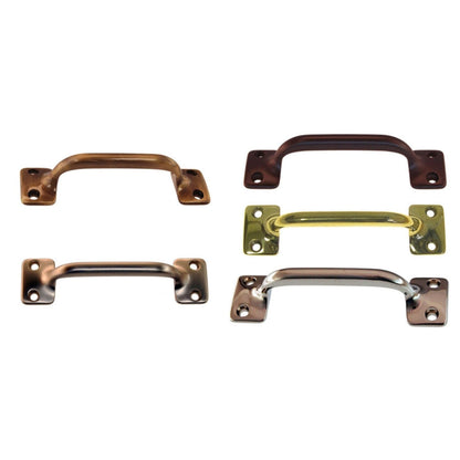 Brass Handle, 3.5"  Front Mount