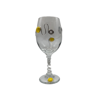 SALE | Embellished Wine Glass
