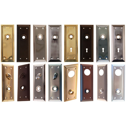 Door Trim Plate with Detailed Edge
