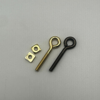 Durable Victorian Style Eyelet Posts for Dresser Drawer Pulls and Bail Handles
