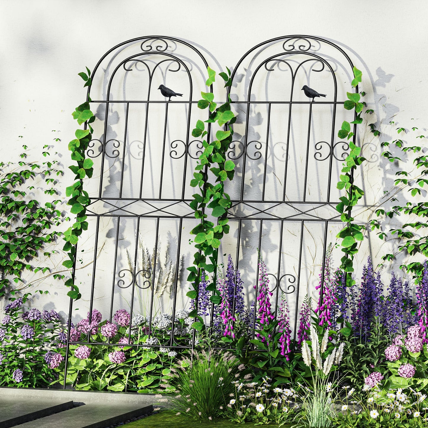 6ft Metal Climbing Trellis