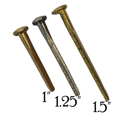 Antique Steamer Trunk Hardware Nails