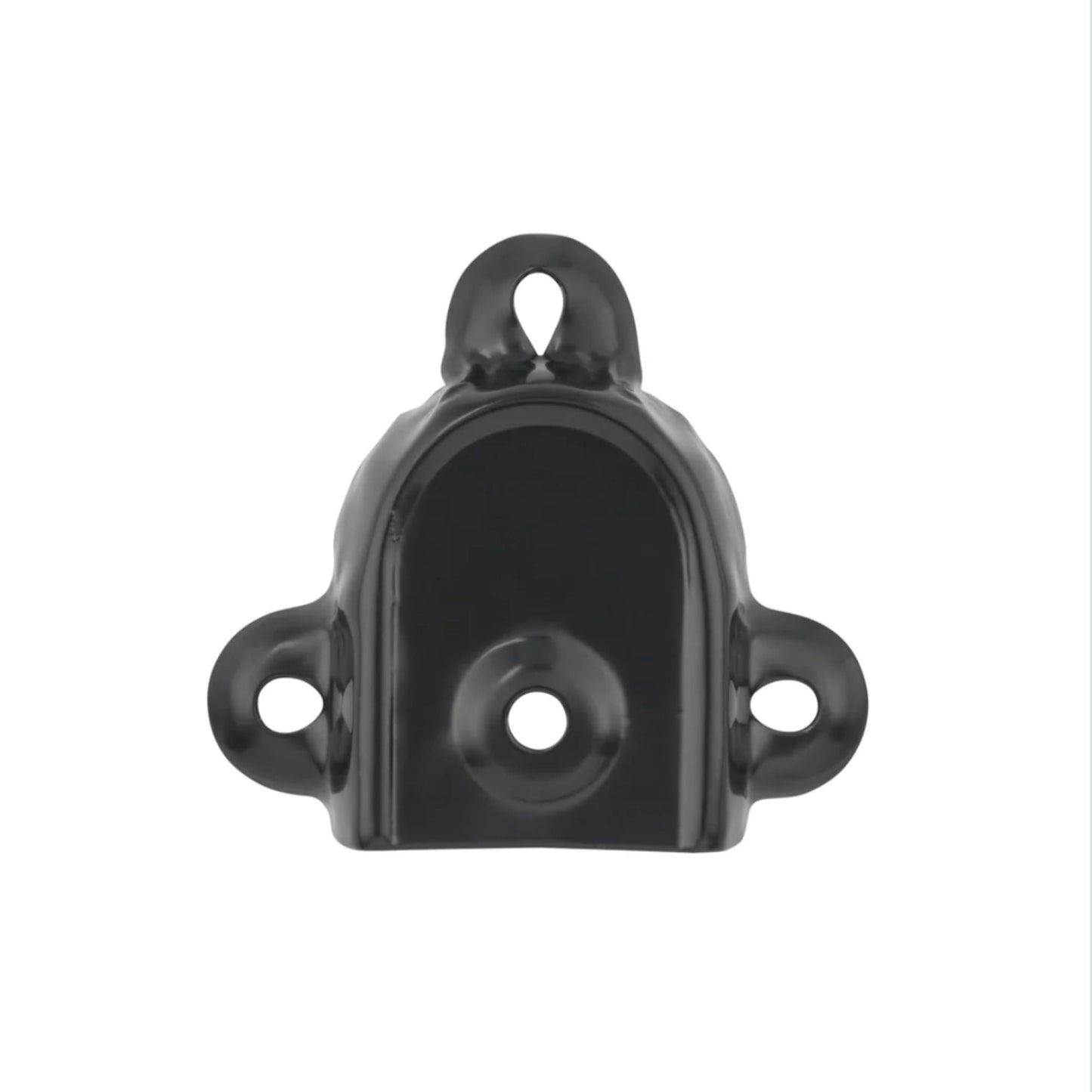 Rigid Spade Trunk Handle Caps (Decorative Metal Ends)