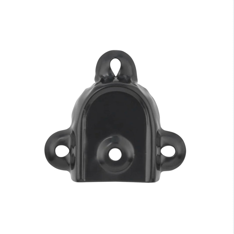 Rigid Spade Trunk Handle Caps (Decorative Metal Ends)