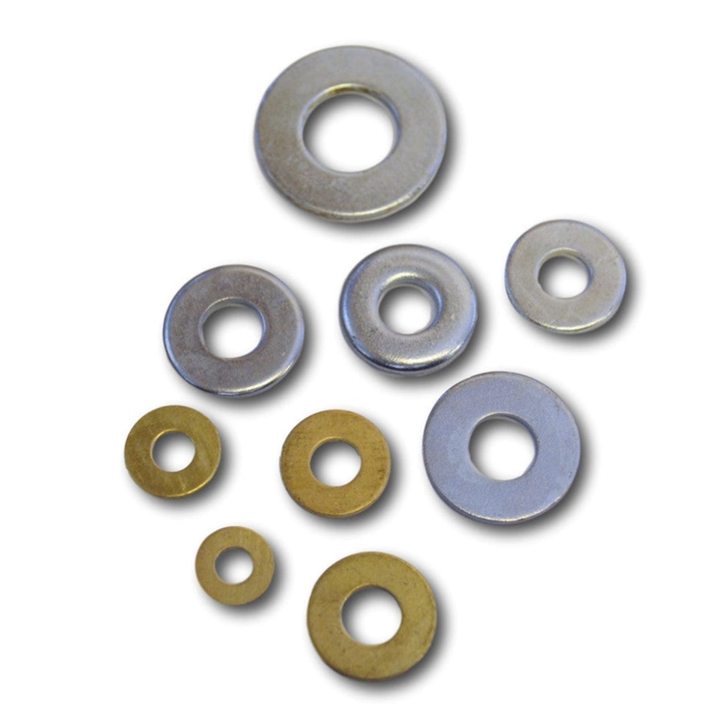 Flat Washers Metal & Size Options