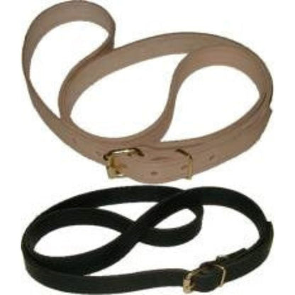Black or Tan Leather Trunk Strap