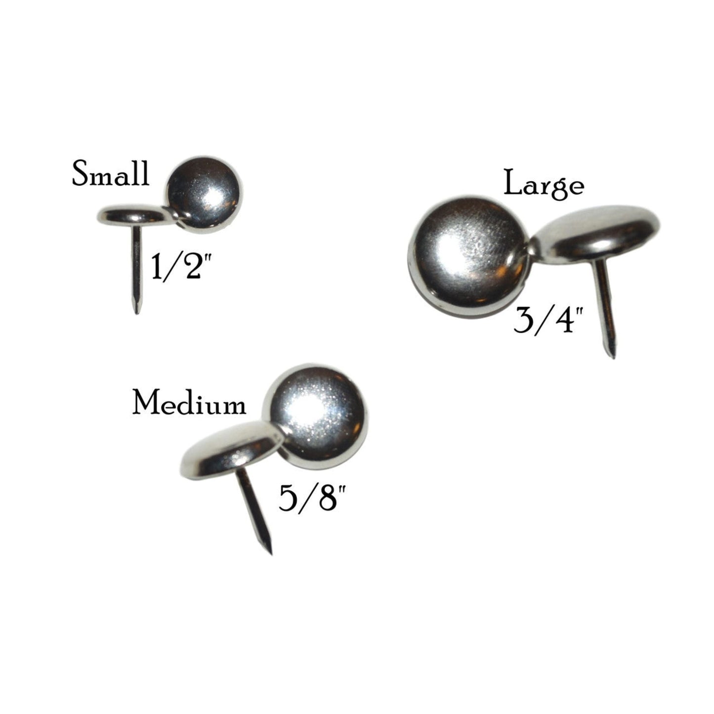Furniture Glides, Single Prong Steel