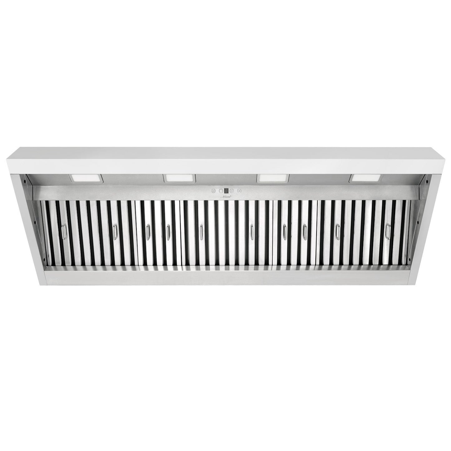 54" Range Hood Insert, Ultra Quiet Stainless Steel 8" Ducted with 1200 CFM Powerful Suction-NX-19IL-54