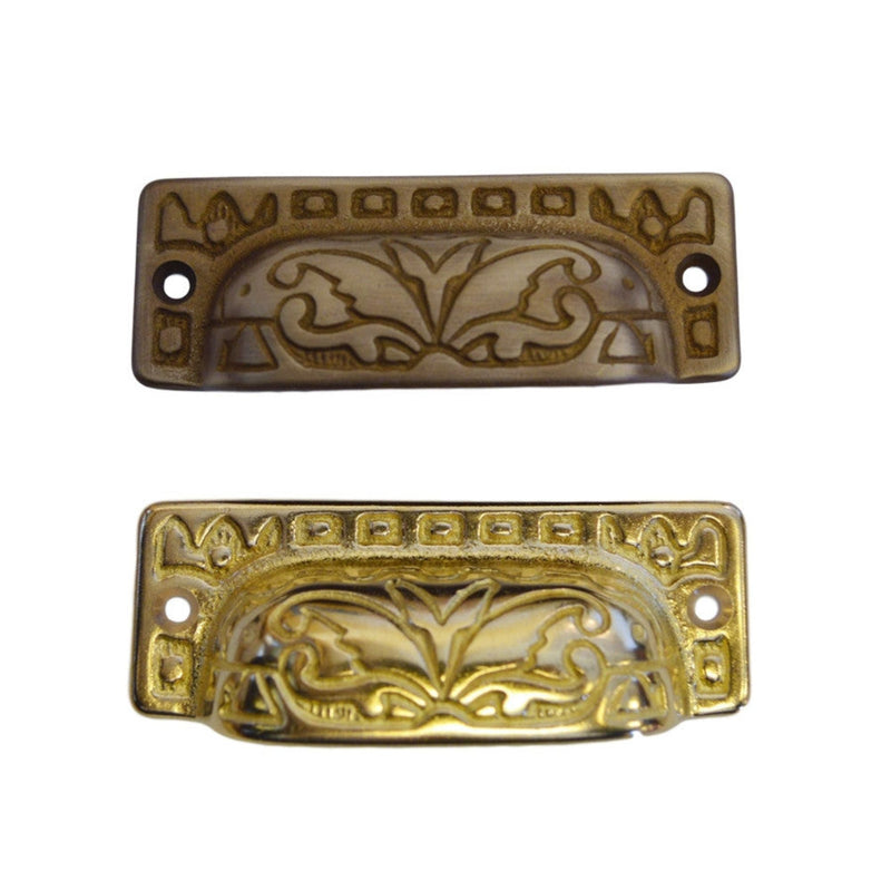 Ornate Victorian Bin Pull