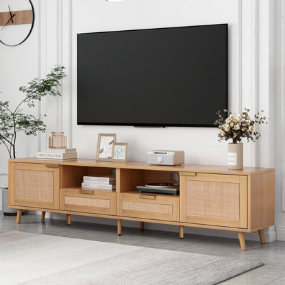 TV Stand, Media Console With Cable Management