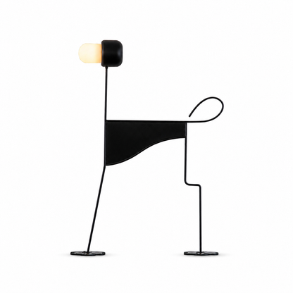 Pavlo Sculptural Dog Floor Lamp