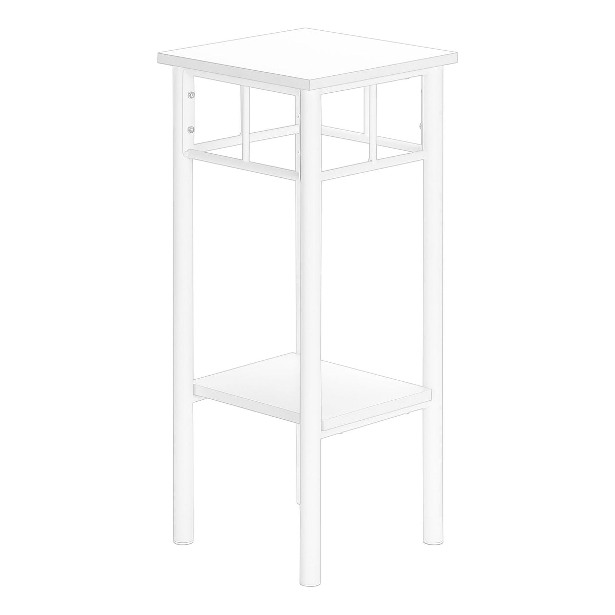 Accent Table, Square, Contemporary & Modern Design