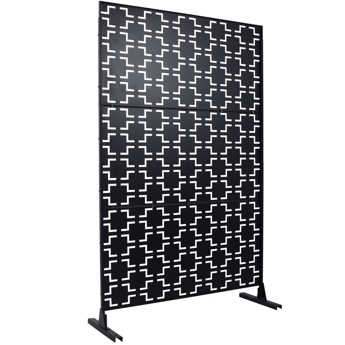 Outdoor & Indoor Metal Privacy Freestanding Decorative Screen
