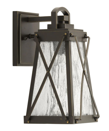 Creighton 1-Light 12"h Small Outdoor Wall-Lantern Antique Bronze Finish by Progress