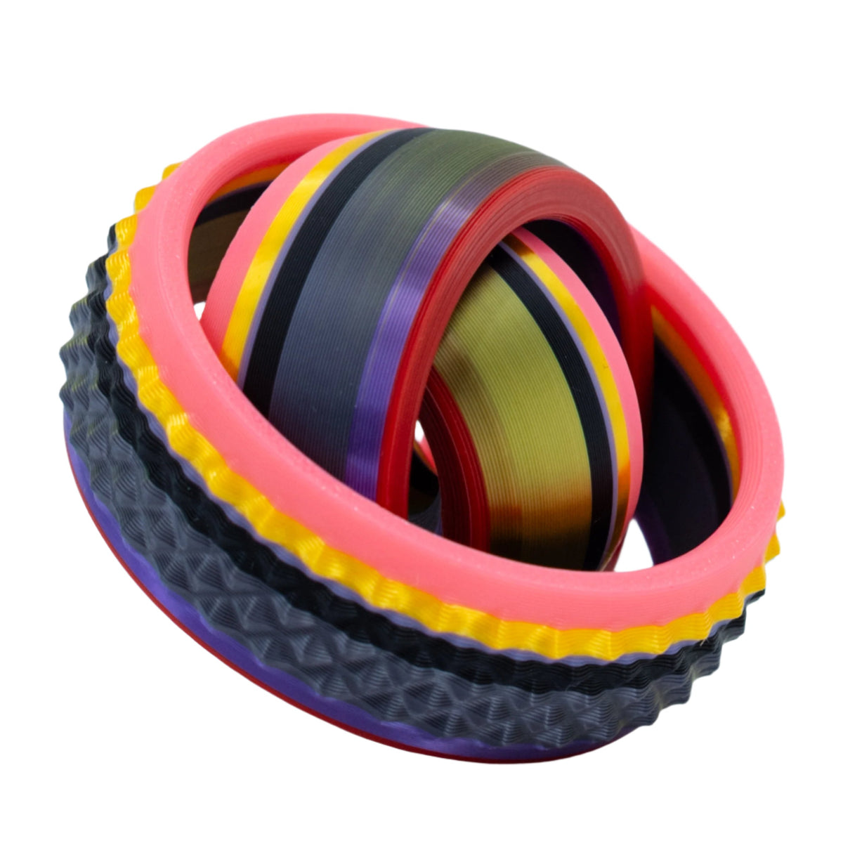 Round 3D Printed Fidget | Multiple Colors | Black Sheep Products LLC