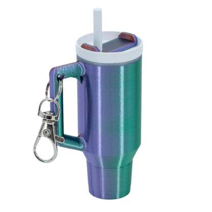 3D Printed Mini Tumbler Cup Key Chain & Chapstick Pouch | Multiple Colors | Black Sheep Products LLC