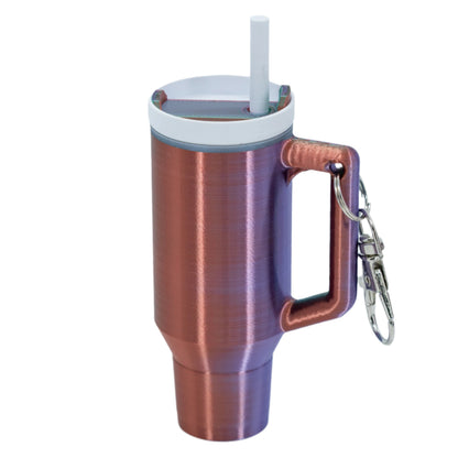 3D Printed Mini Tumbler Cup Key Chain & Chapstick Pouch | Multiple Colors | Black Sheep Products LLC