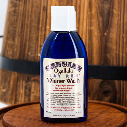 Dog and Pet Bay Rum Scent Shampoo | 4 oz | Ogallala Bay Rum