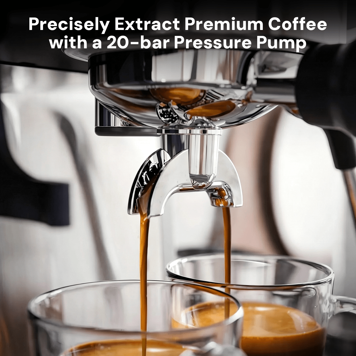 20 Bar Espresso Machines with Grinder CM8031