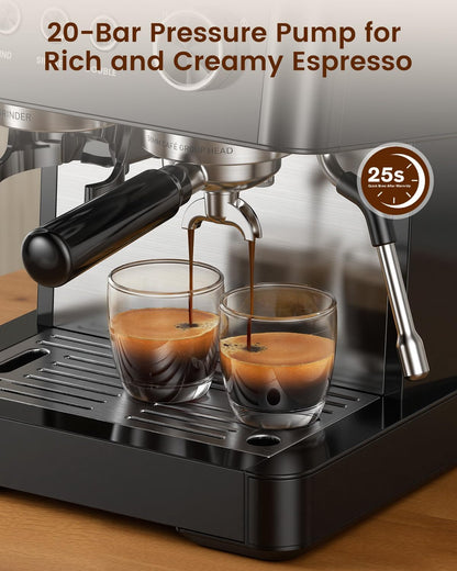 20 Bar Espresso Machines with Grinder CM8031