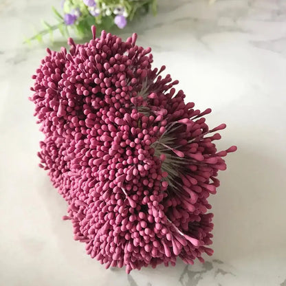 200pcs mixed rose red flower stamen bundle bedroom diy decor