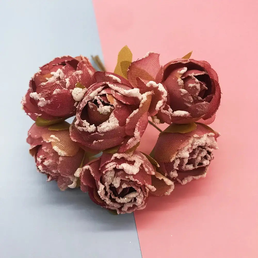 200pcs mixed rose red flower stamen bundle bedroom diy decor