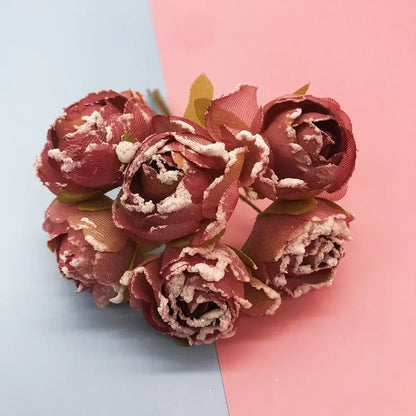 200pcs mixed rose red flower stamen bundle bedroom diy decor