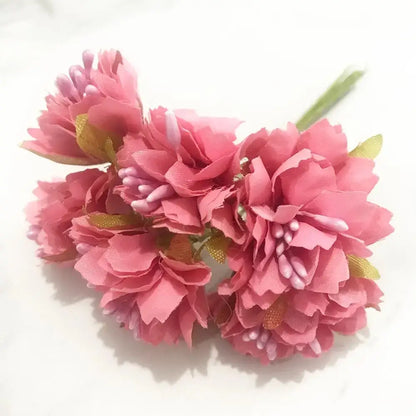 200pcs mixed rose red flower stamen bundle bedroom diy decor